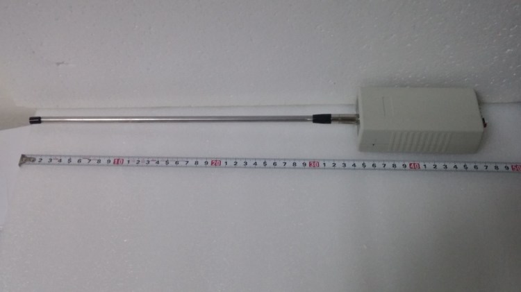 wireless thoracoscope with disposable front portion. (Battery and microchips are re-usable 