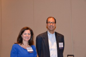 Dr. Shanda Blackmon with Dr. Thomas D'Amico.